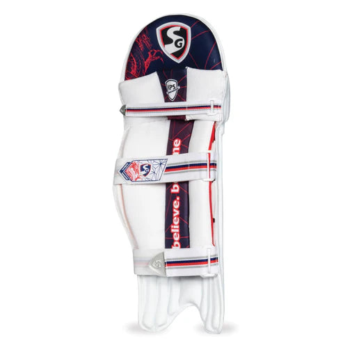 inner side view of SG KLR Prolite Cricket Batting Pads Junior Youth Adult