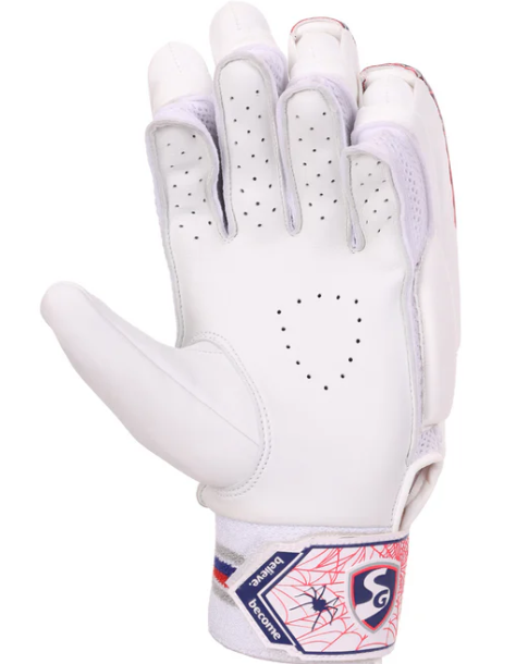 SG RP 17 Adult Cricket Batting Gloves (Red)