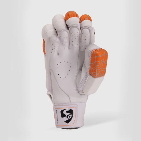 SG RP Lite Adult Cricket Batting Gloves (Orange) SG