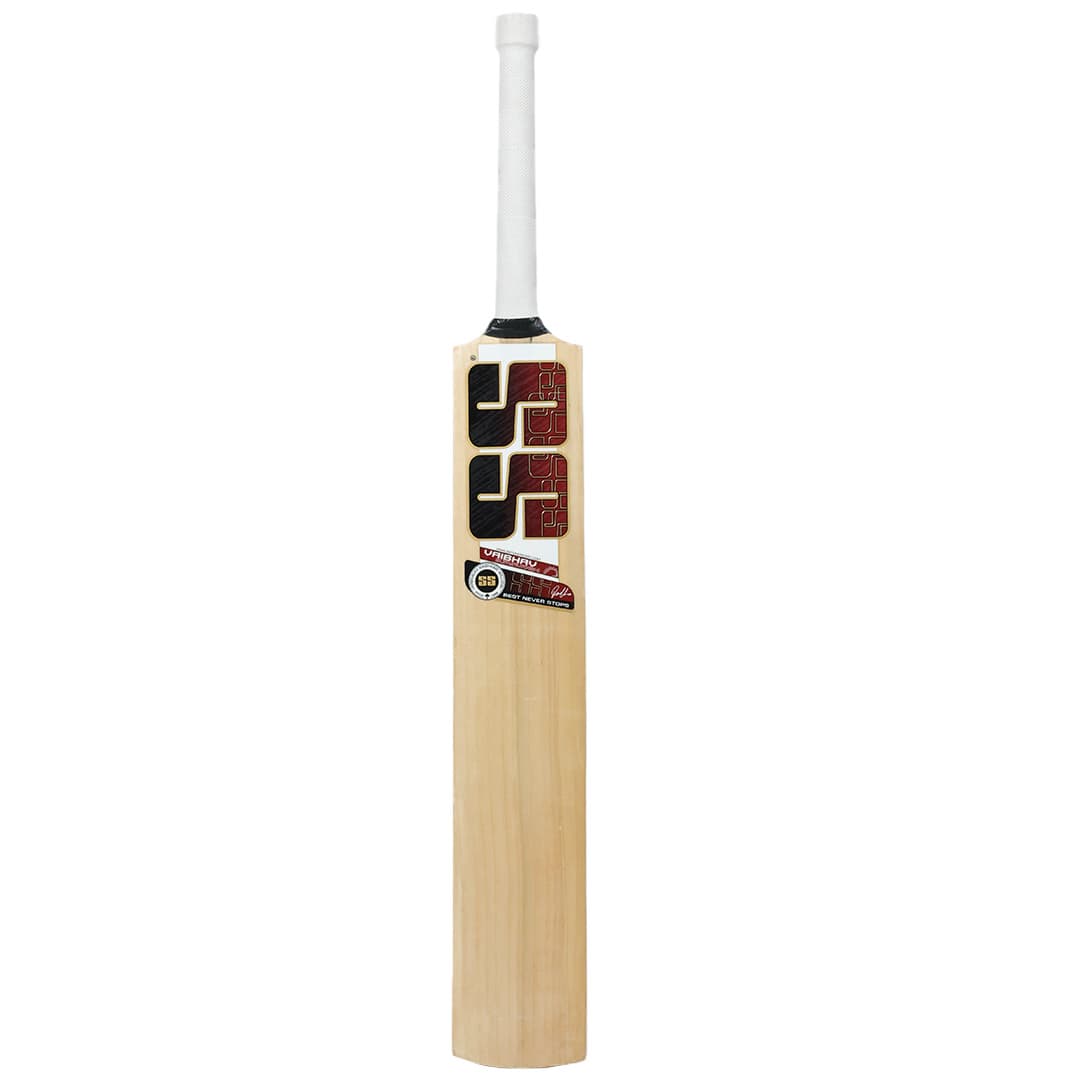 SS Vaibhav Sooryavanshi Kashmir Willow Adult Full Cricket Kit Set by SS - in-use view - TopCricketStore