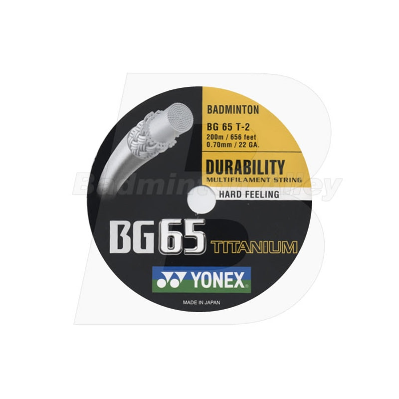 Yonex Badminton String BG65 Titanium Reel by Yonex - alternate view 2 - TopCricketStore
