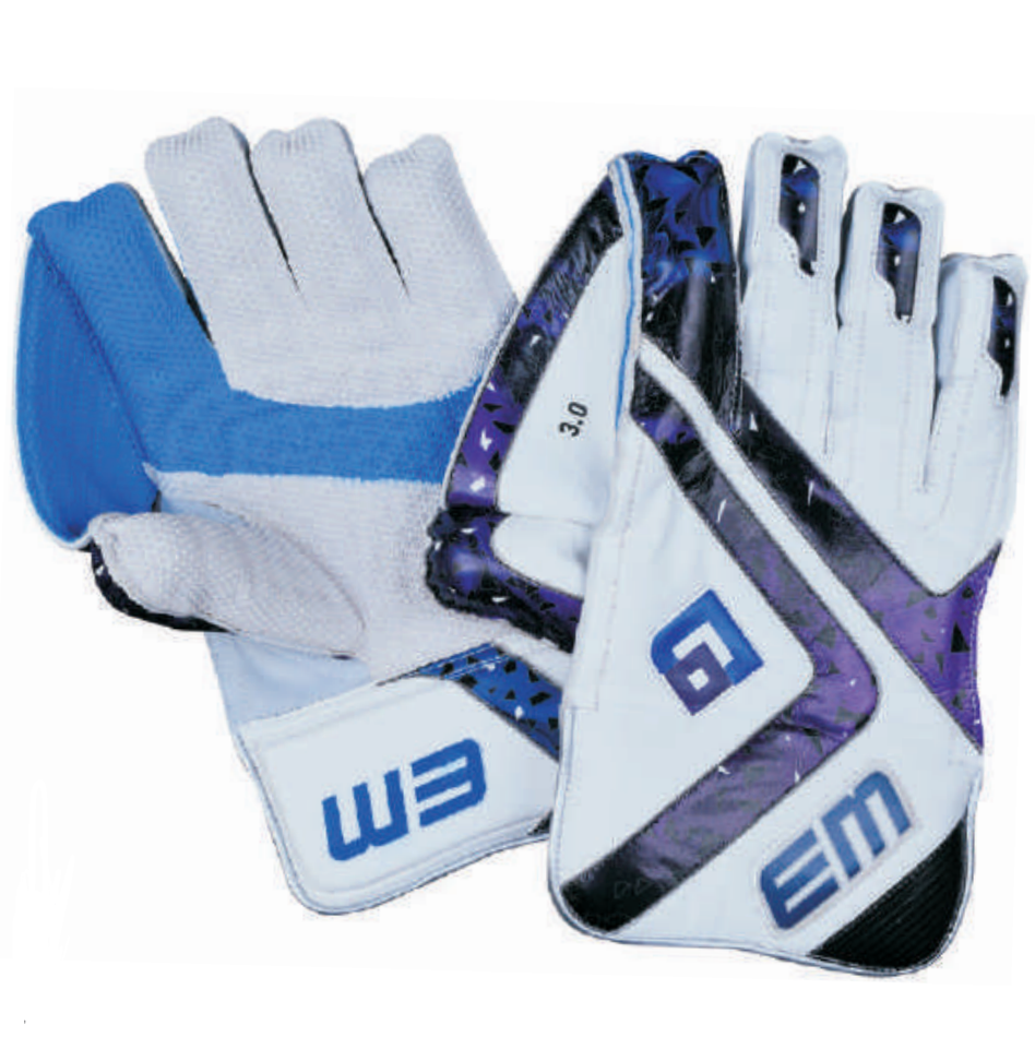 EM Quantum 3.0 Adult Cricket Wicket Keeping Gloves