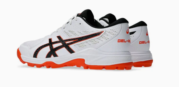 Asics Gel Peake 2 - White/Black Cricket Shoes