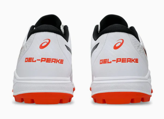 Asics Gel Peake 2 - White/Black Cricket Shoes