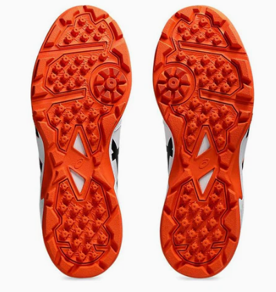 Asics Gel Peake 2 - White/Black Cricket Shoes