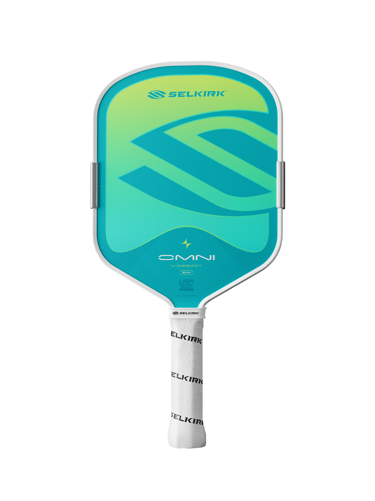 Selkirk OMNI Widebody Pickleball Paddle - Calypso Limited Edition by Selkirk - front view - TopCricketStore