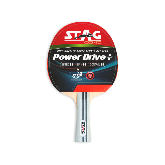 Stag Power Drive+ Table Tennis Rackets