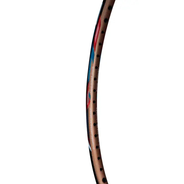 Li-Ning IGNITE 8 (Black MapleRed RealTeal) Badminton Racket Prestrung by Li-Ning - packaging view - TopCricketStore