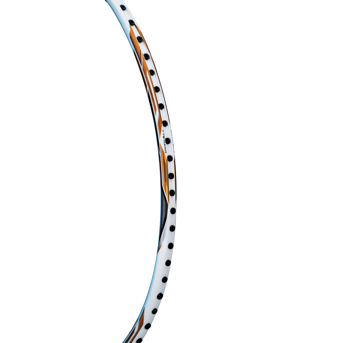 Li-Ning Ignite 8 Pearl White / Blue Badminton Racket by Li-Ning - alternate view 3 - TopCricketStore
