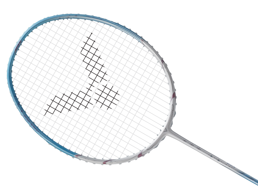 Victor Auraspeed 90F Metallic Badminton Racket(Unstrung) by Victor - close-up detail - TopCricketStore