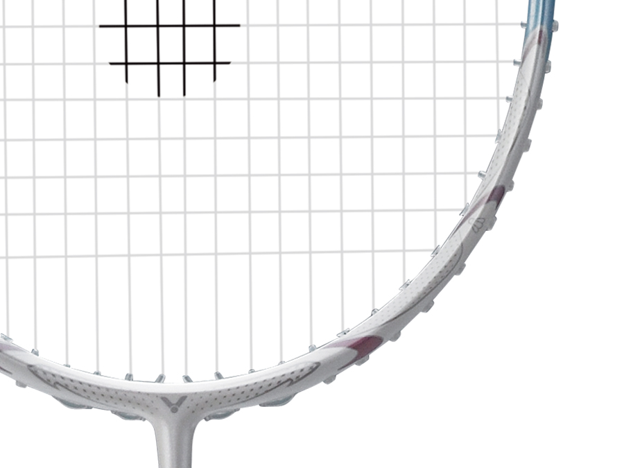 Victor Auraspeed 90F Metallic Badminton Racket(Unstrung) by Victor - back view - TopCricketStore