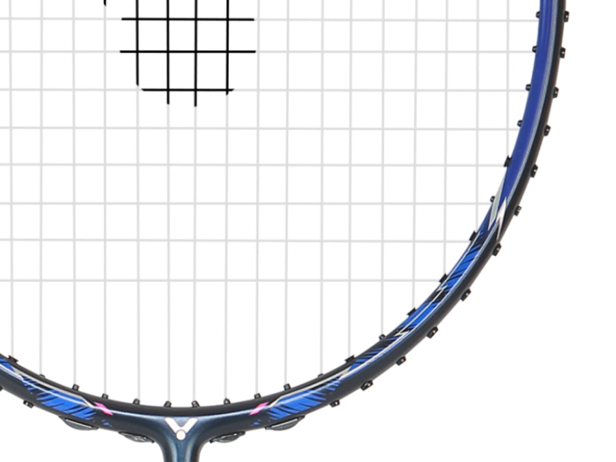 Victor Auraspeed 90K II TD B Badminton Racket - Unstrung by Victor - back view - TopCricketStore