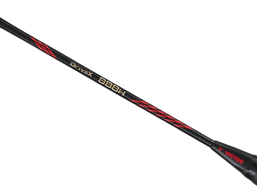 Victor DriveX 888H C Black Badminton Racket by Victor - view 8 - TopCricketStore