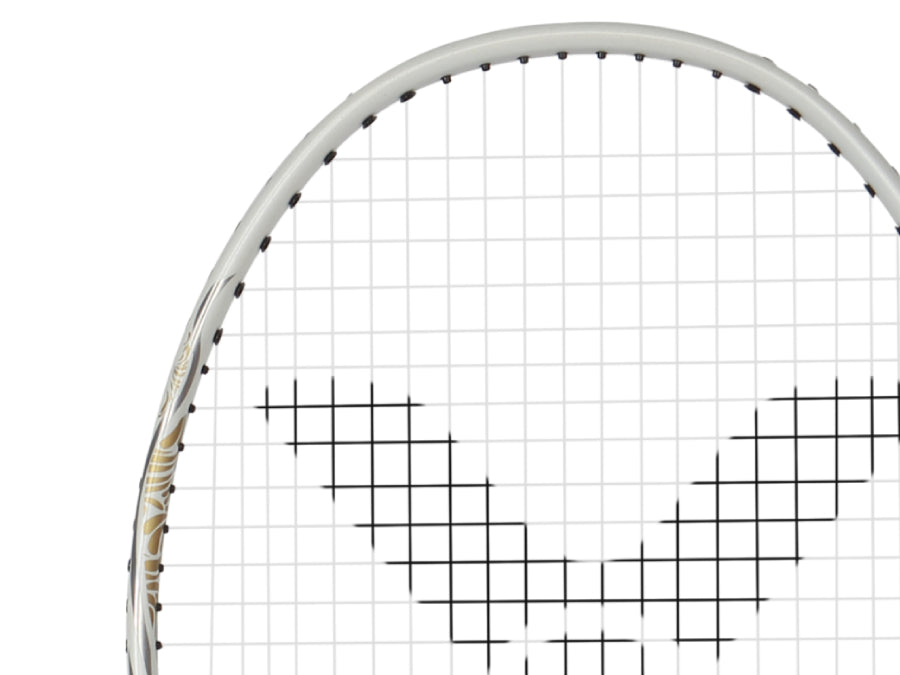 Victor JetSpeed S 800HT A Badminton Racket by Victor - in-use view - TopCricketStore