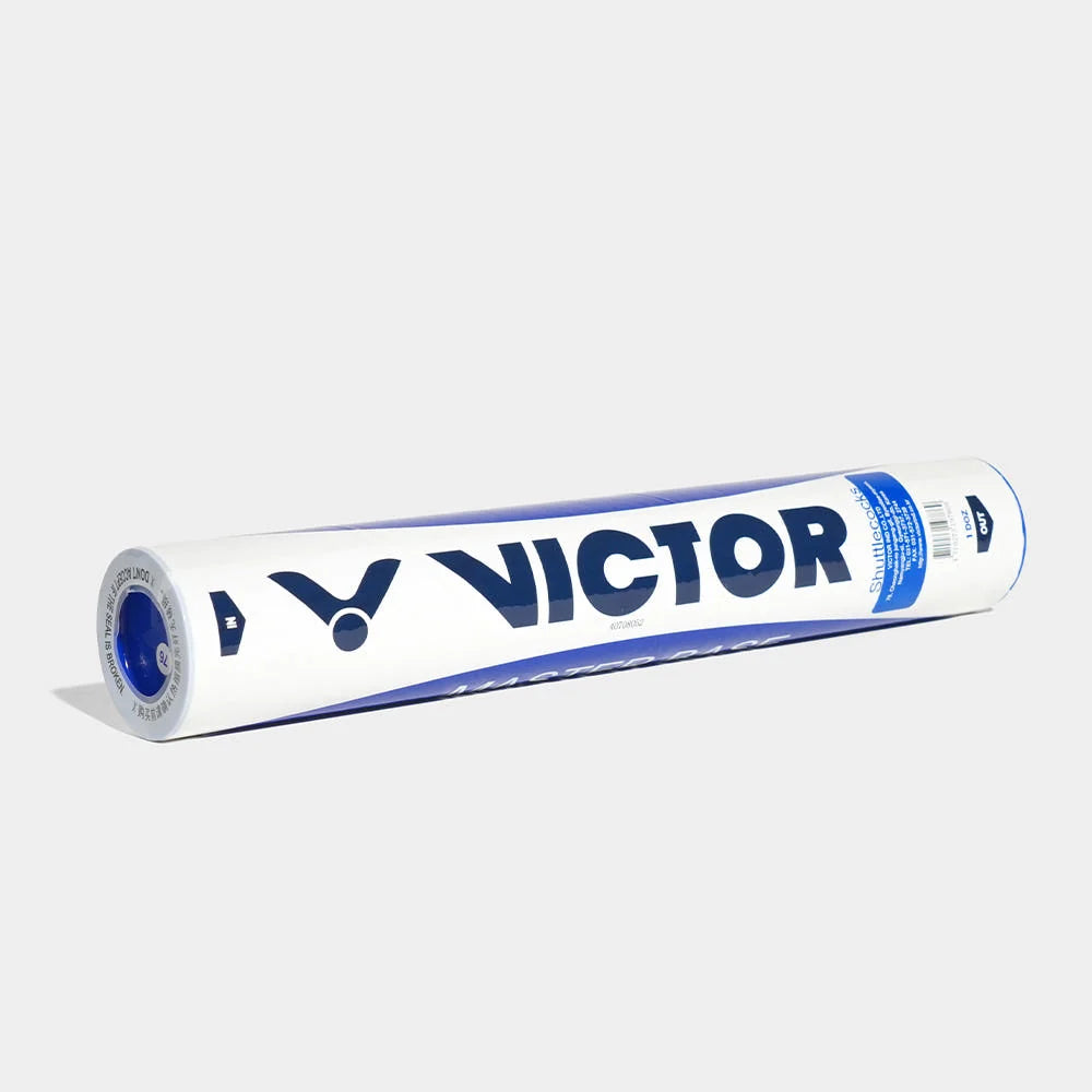 Victor Master Base Badminton Feather Shuttlecocks Speed 77 Victor
