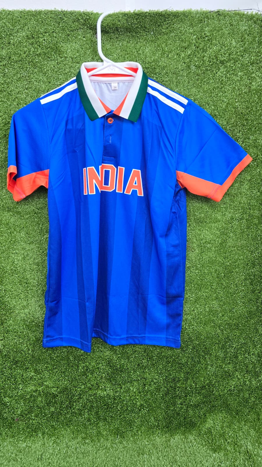 India Kids T20 World Cup Cricket Jersey Raydn
