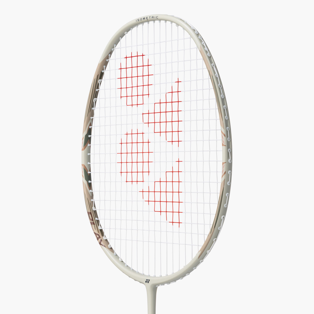 Yonex ARCSABER 7 Play Light Beige Badminton Racket Prestrung by Yonex - side view - TopCricketStore