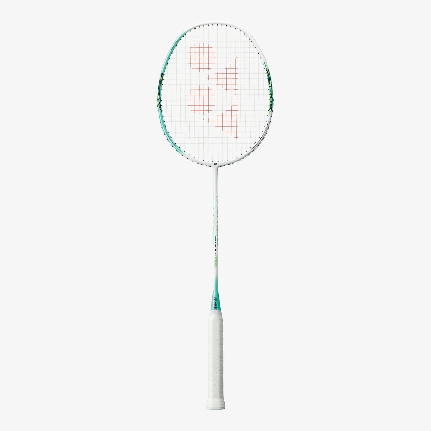 Yonex Astrox 01 Feel White / Mint Badminton Racket Prestrung - Made in China
