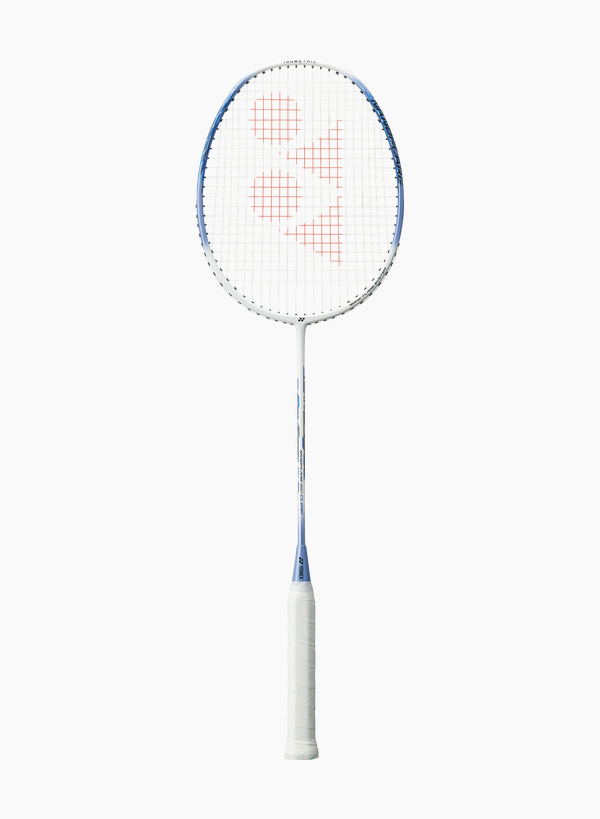 Yonex Nanoflare 001 Clear White/Saxe Badminton Racket Prestrung - Made In China