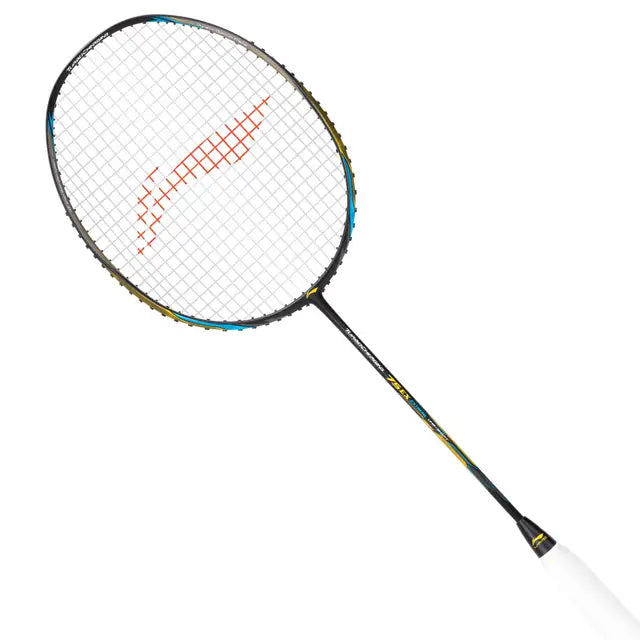 Li-Ning Turbo Charging 75 EX Black/Gold Badminton Racket Unstrung - Made in China