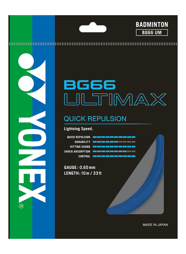 Yonex Badminton String BG66 Ultimax