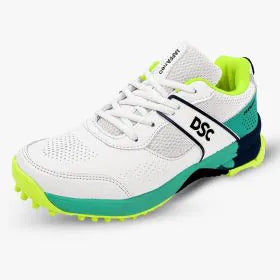 DSC Jaffa Neo (Sea green & Yellow) Adult Cricket Shoes