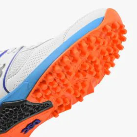 DSC Jaffa Neo (Blue & Orange) Junior / Youth Cricket Shoes