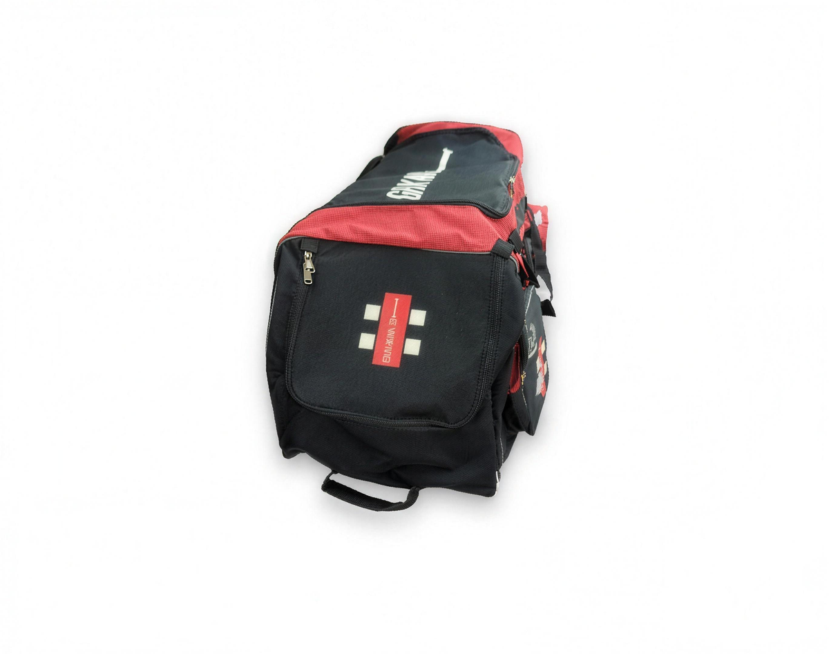 Gray-Nicolls F18 Wheelie Cricket Kit Bag - studio angle view