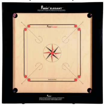 Precise Bulldog Elegant (24mm) English Birch Ply Carrom Board