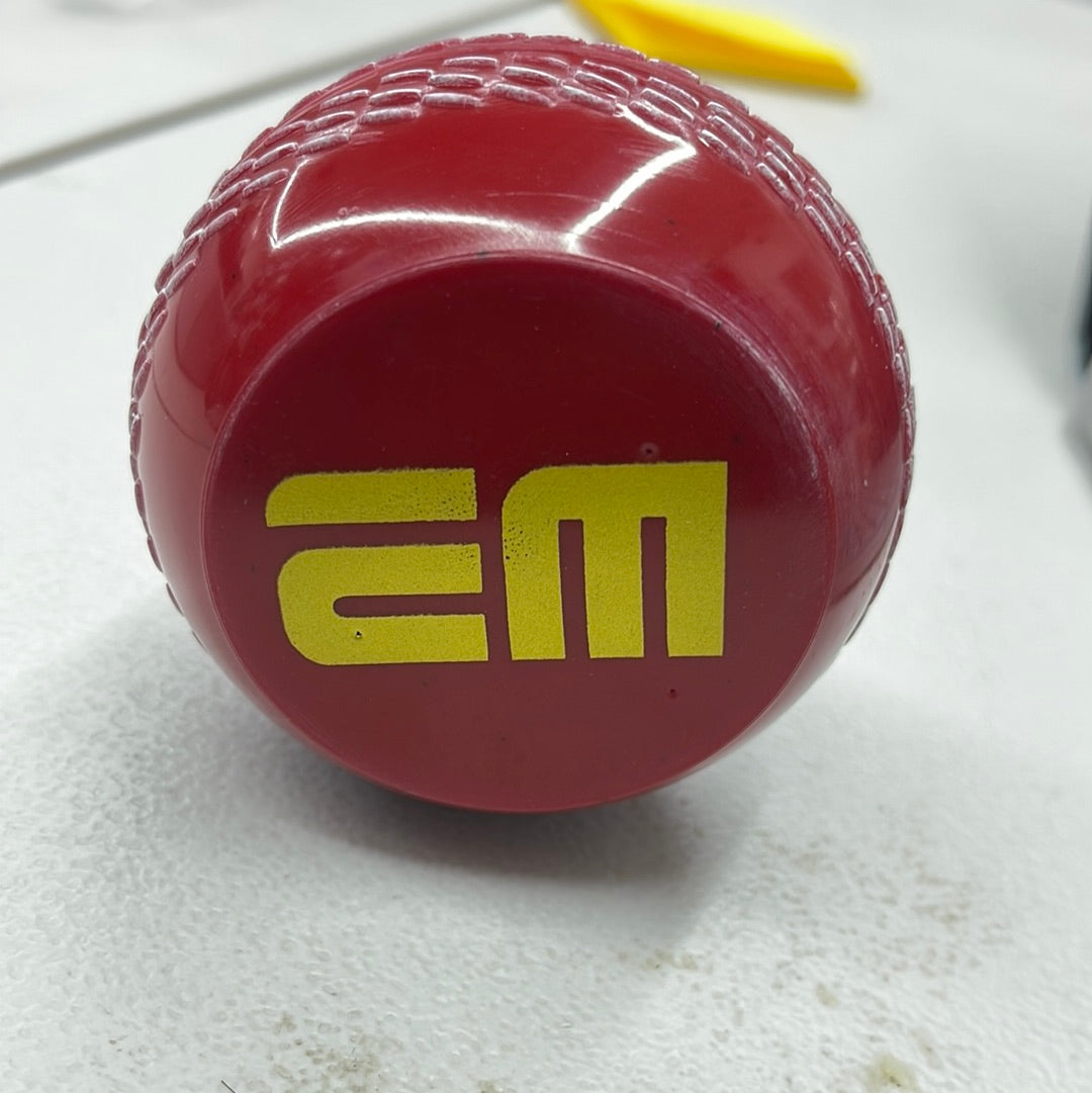 EM Flat Seam Cricket Training Ball