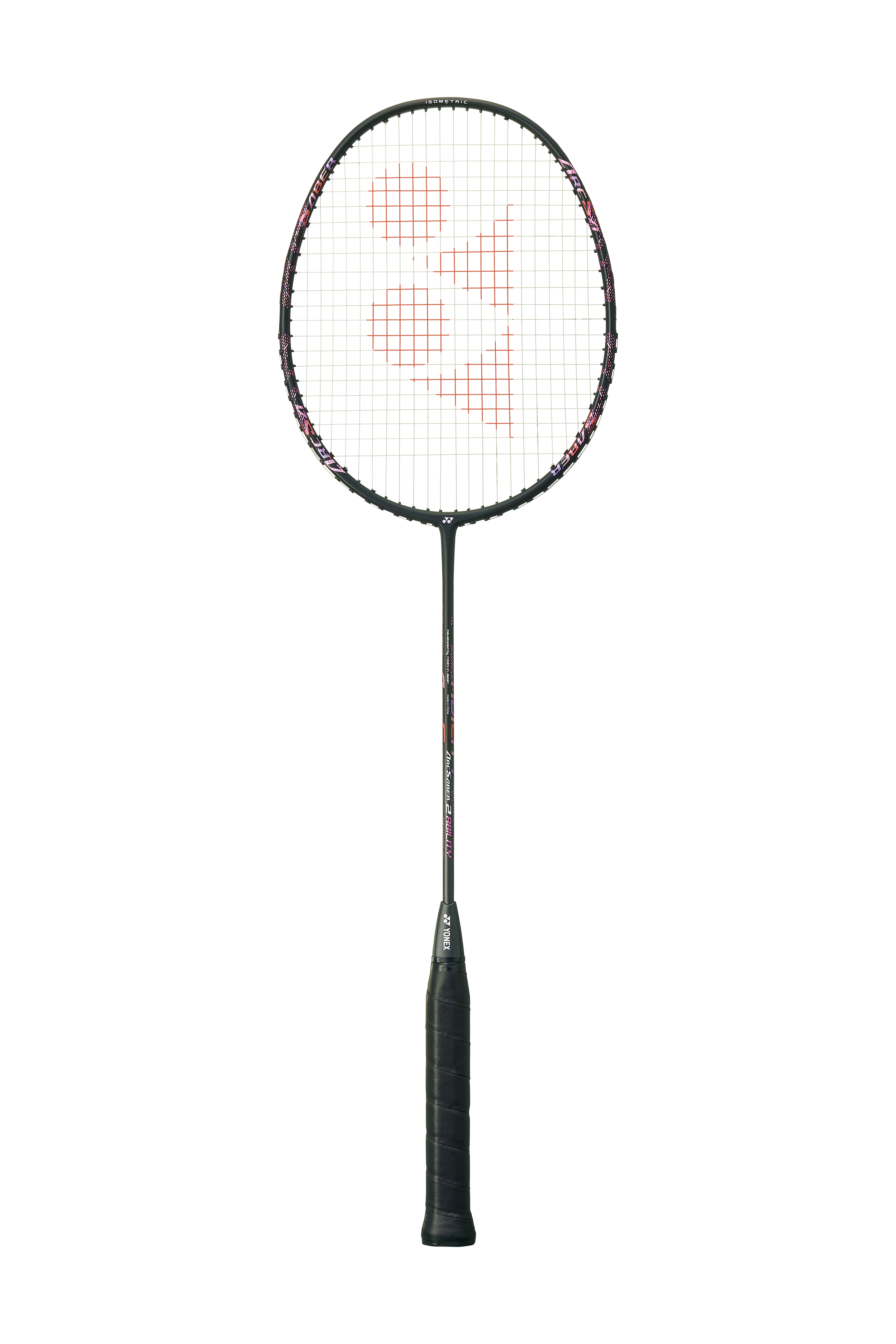 Yonex ArcSaber 2 Ability Black / Pink Badminton Racket Strung - Made in China