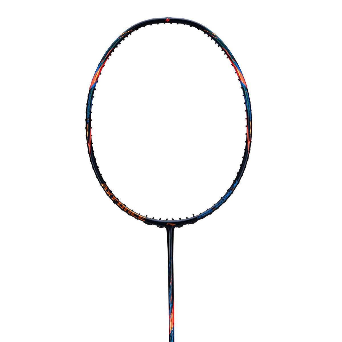 Li-Ning AxForce 90 New Black / Gold / Orange Badminton Racket by Li-Ning - alternate view 2 - TopCricketStore