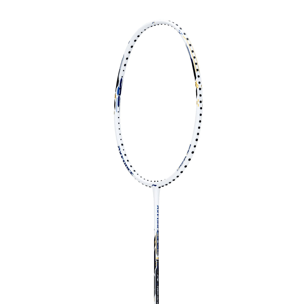Li-Ning Axforce Blast White / Blue Sapphire Badminton Racket by Li-Ning - alternate view 5 - TopCricketStore