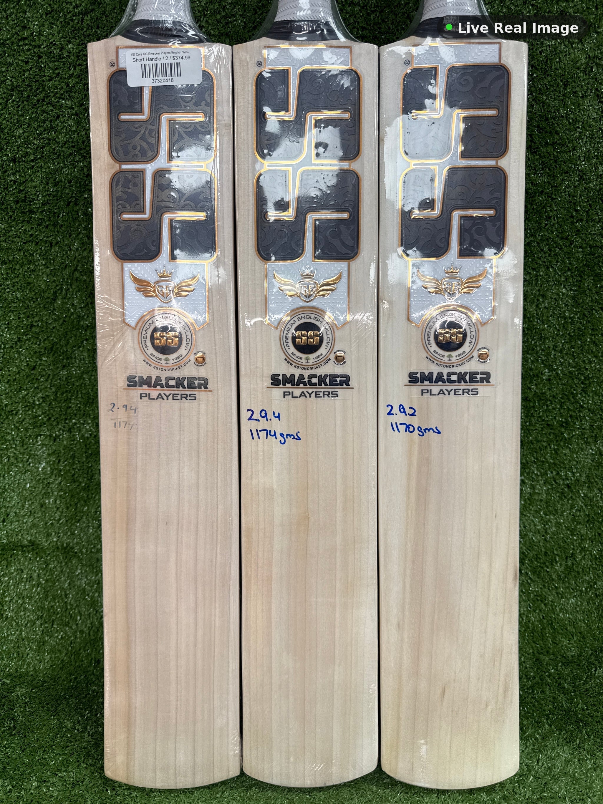 SS Core GG Smacker Players English Willow Cricket — Live Real Image