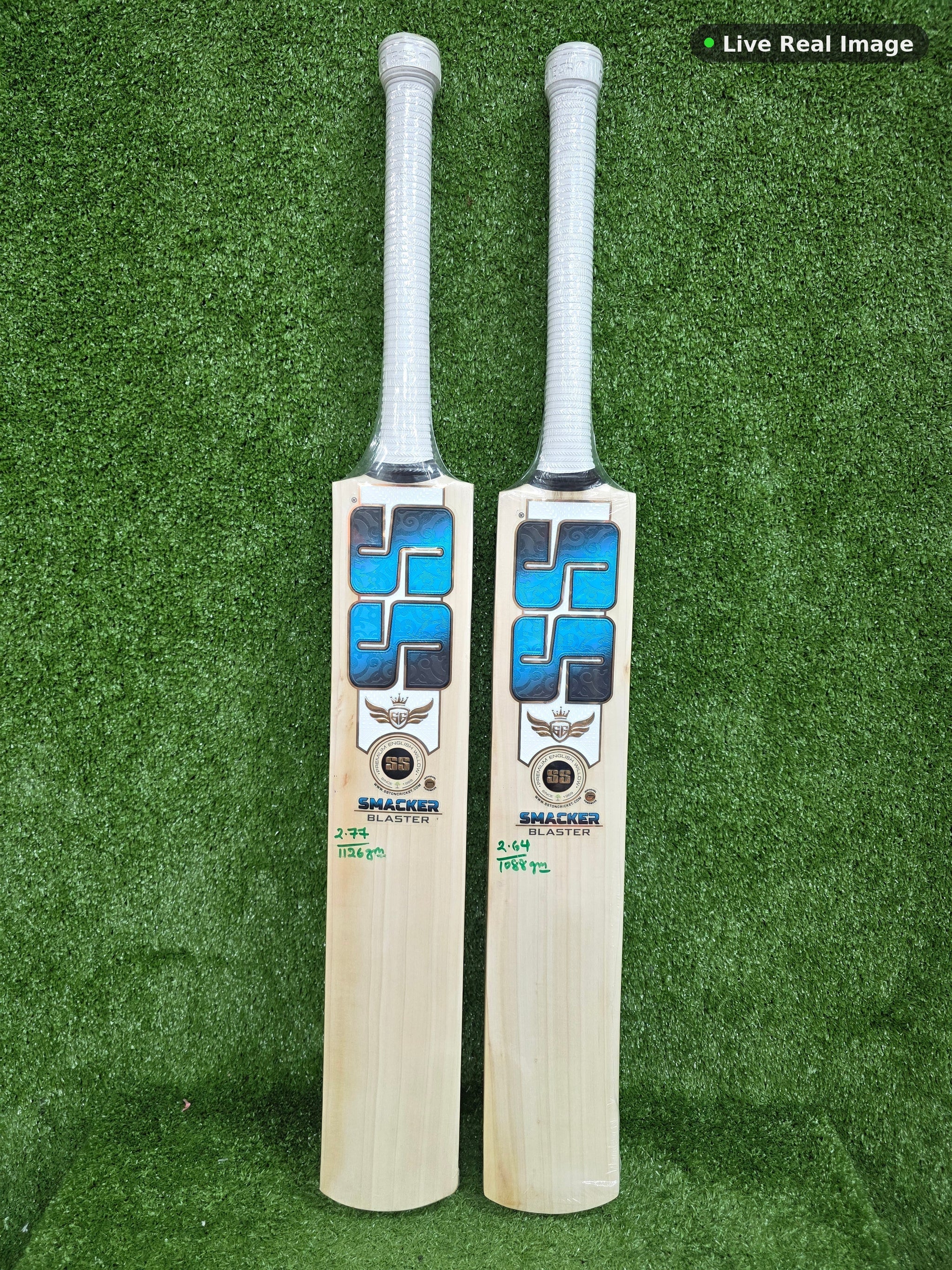 SS GG Smacker Blaster English Willow Cricket Bat S — Live Real Image