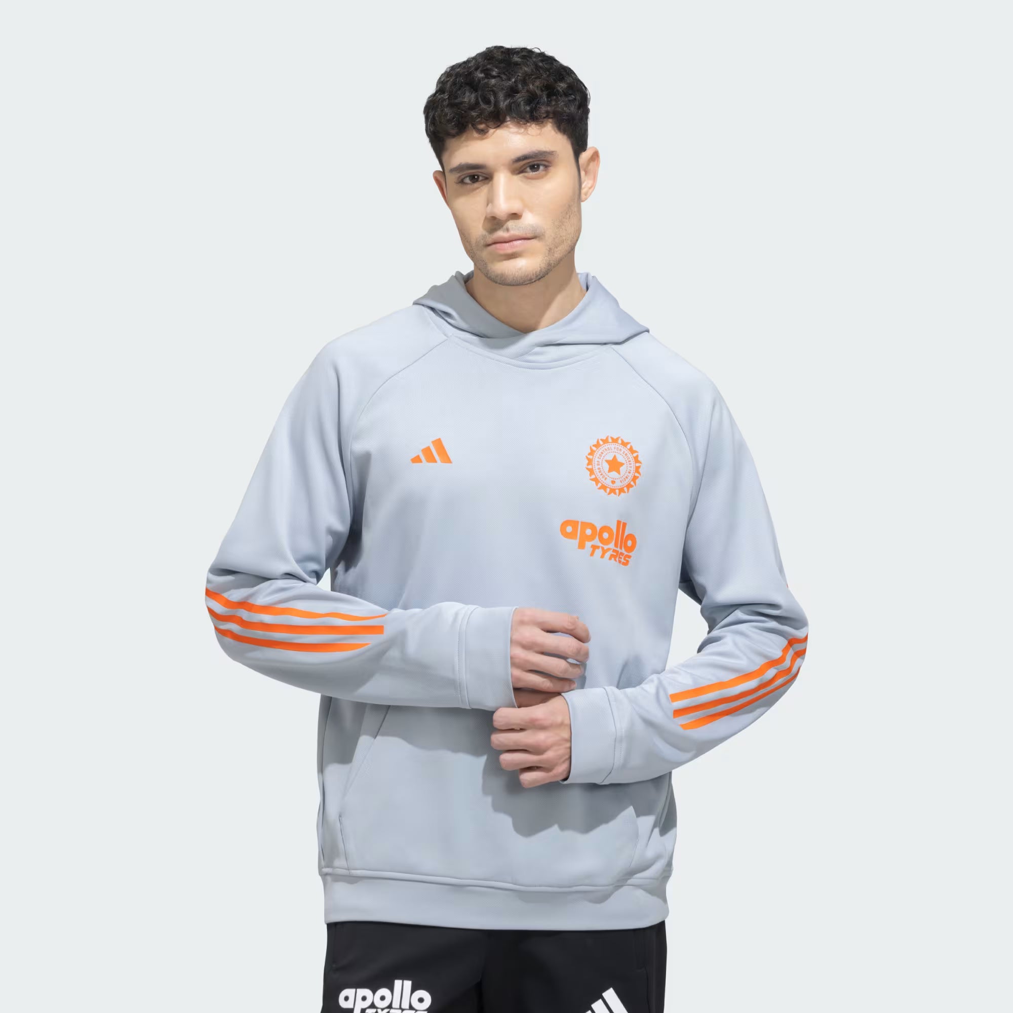 Customizable Adidas India Cricket Hoodie 2026