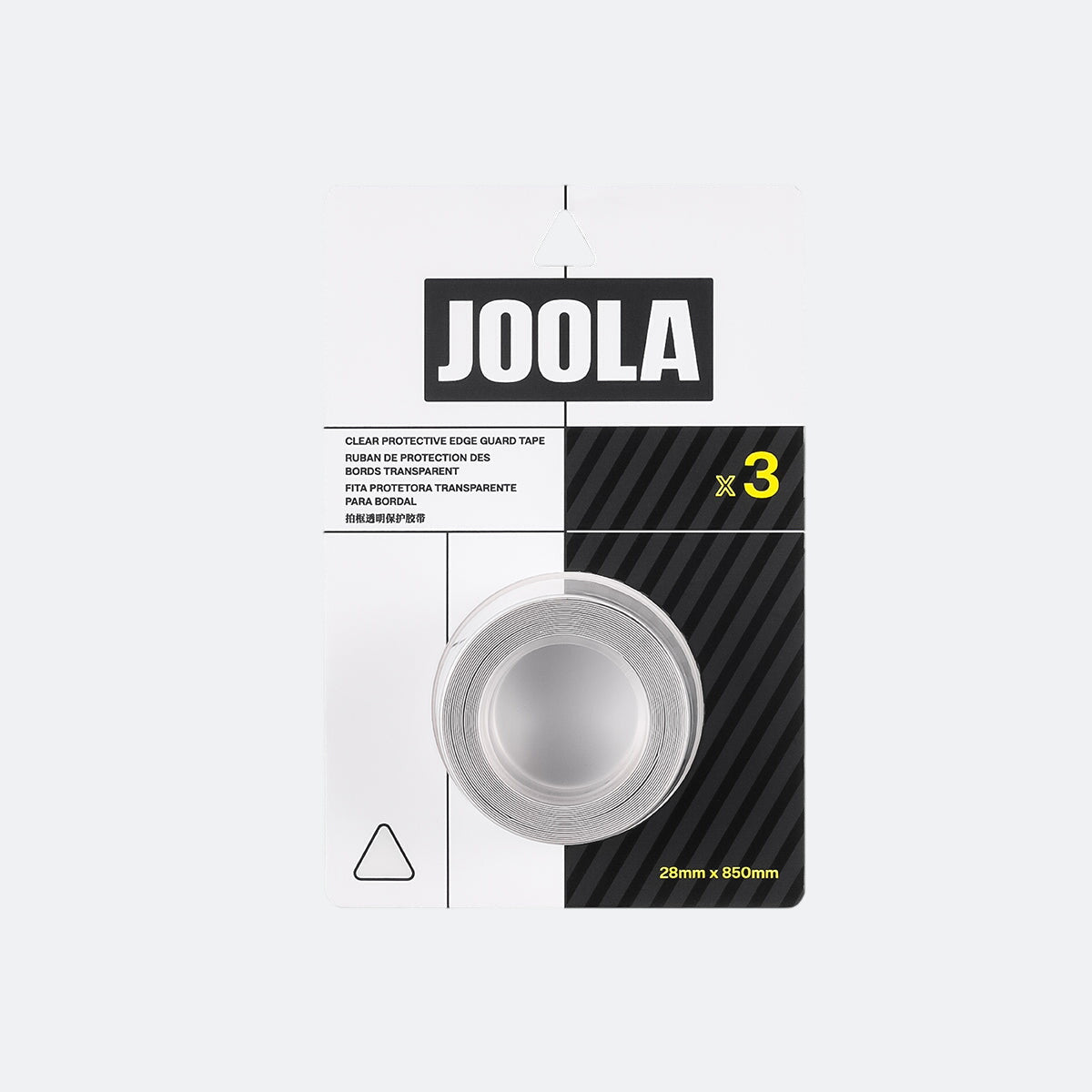 JOOLA clear edge guard tape 28mm x 850mm for pickleball paddles