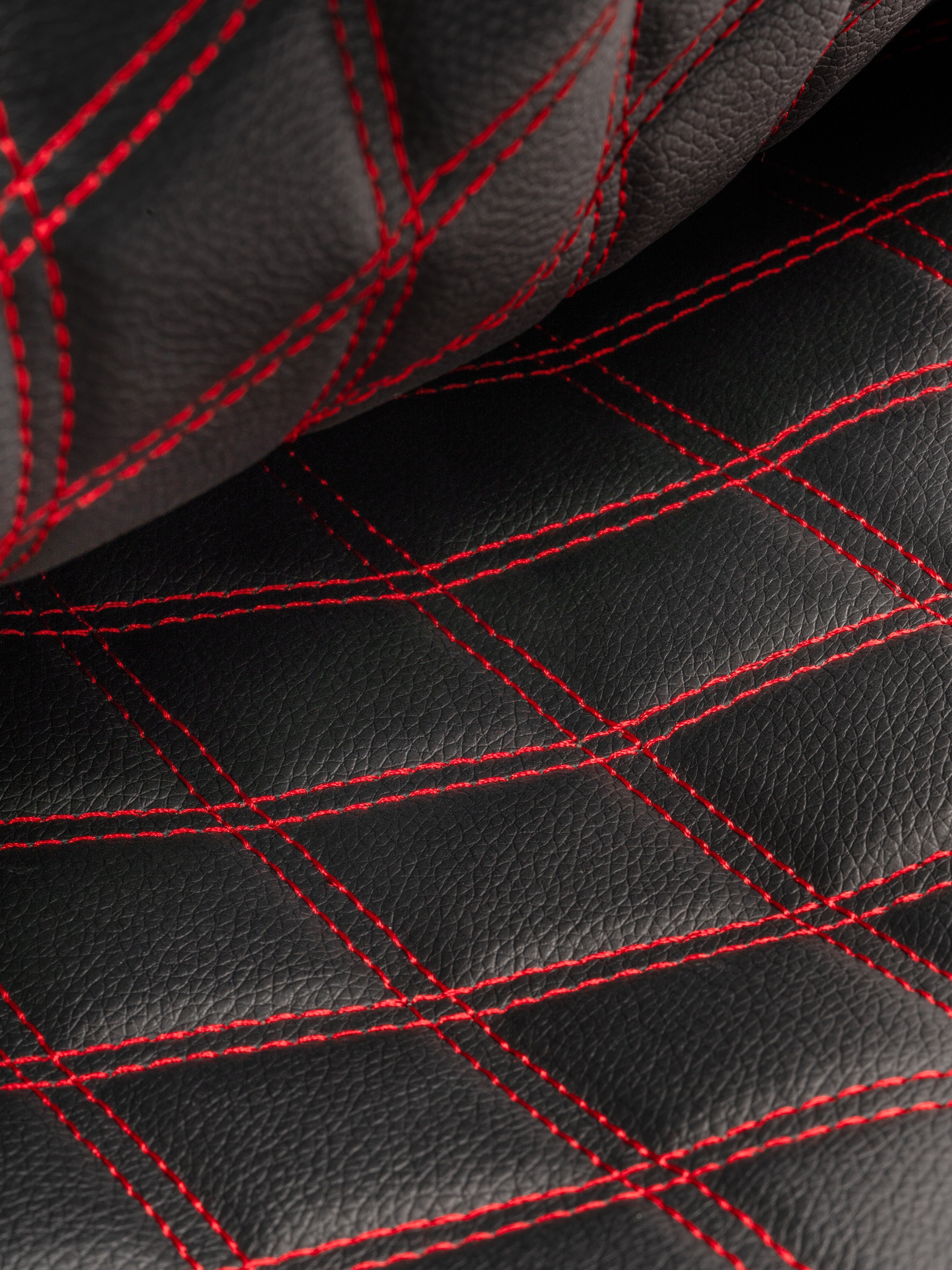 Close up of the Selkirk LABS branding detail on the red paddle collectors case