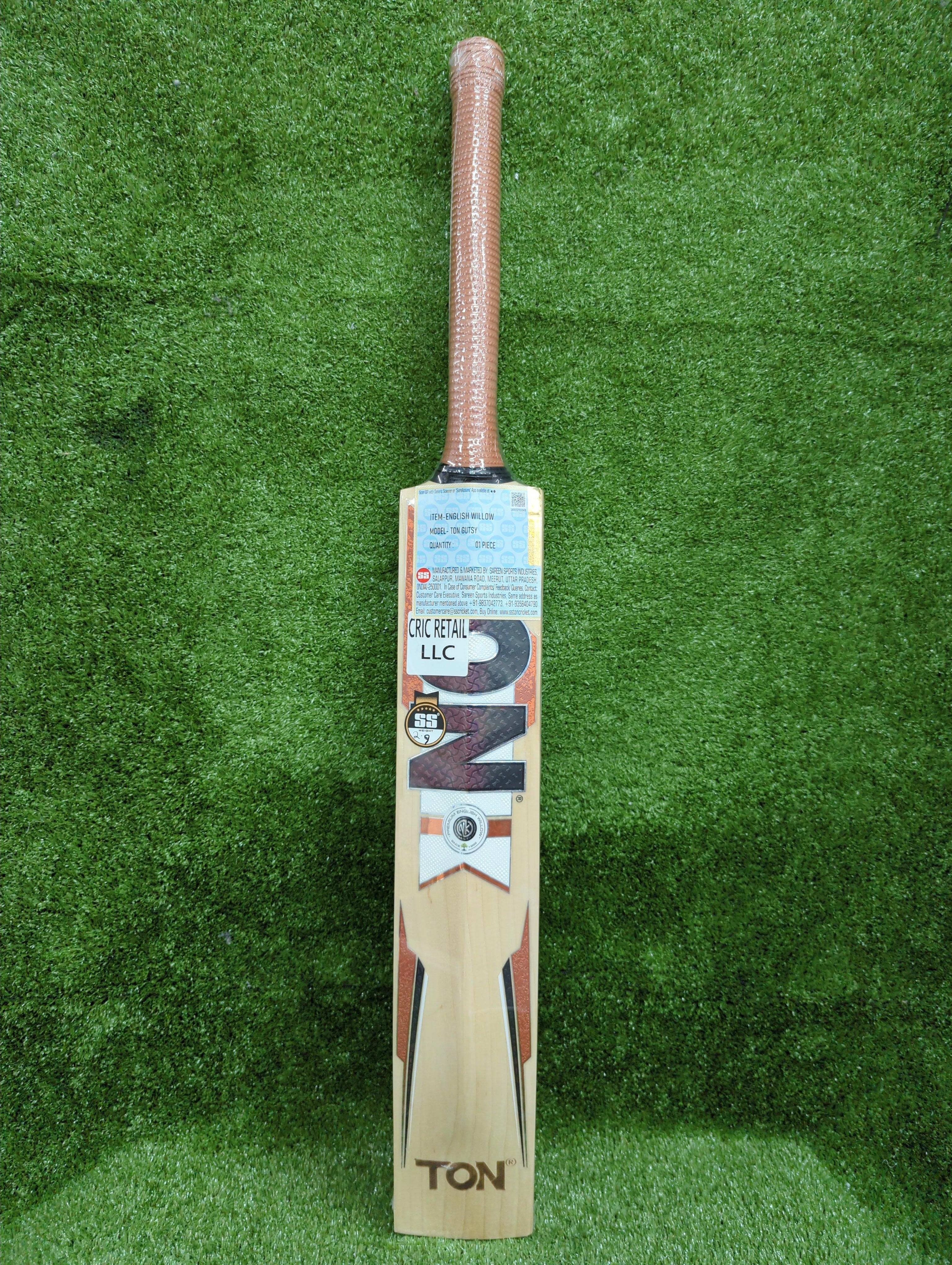 SS Ton Gutsy English Willow Cricket Bat SS