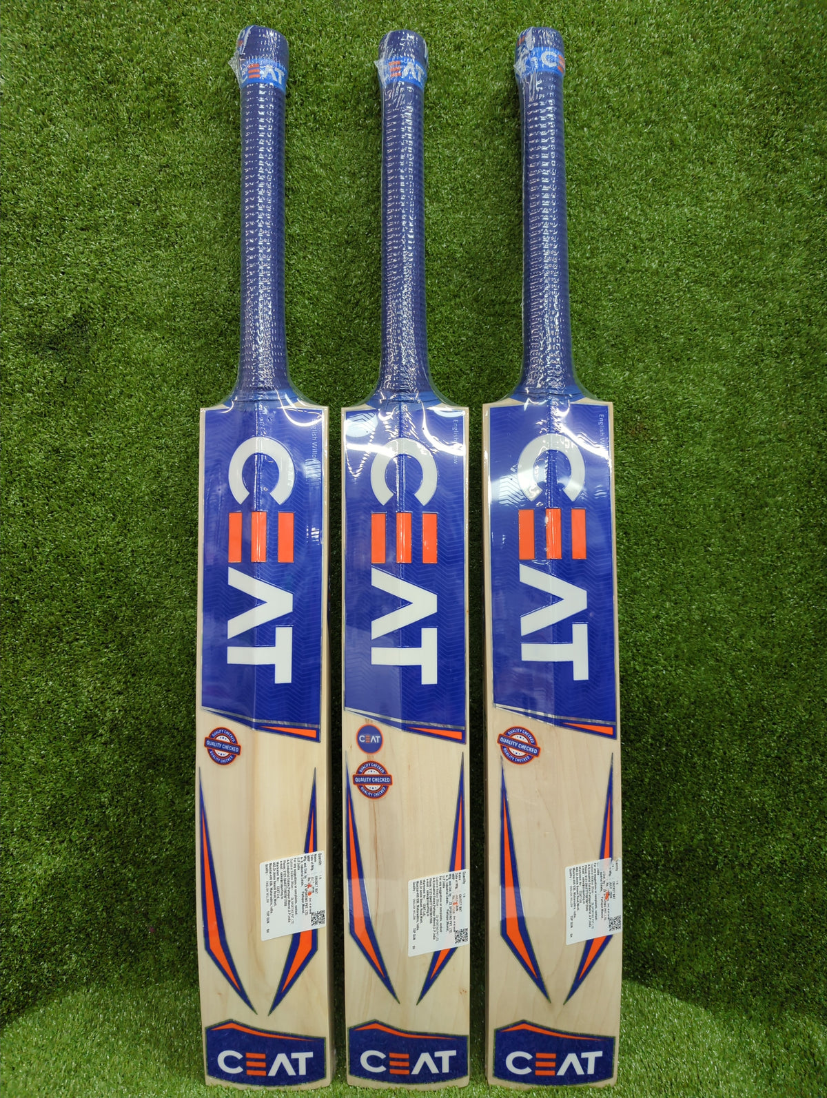CEAT Top Gun English Willow Cricket Bat – Grade 3, Short Handle Ceat
