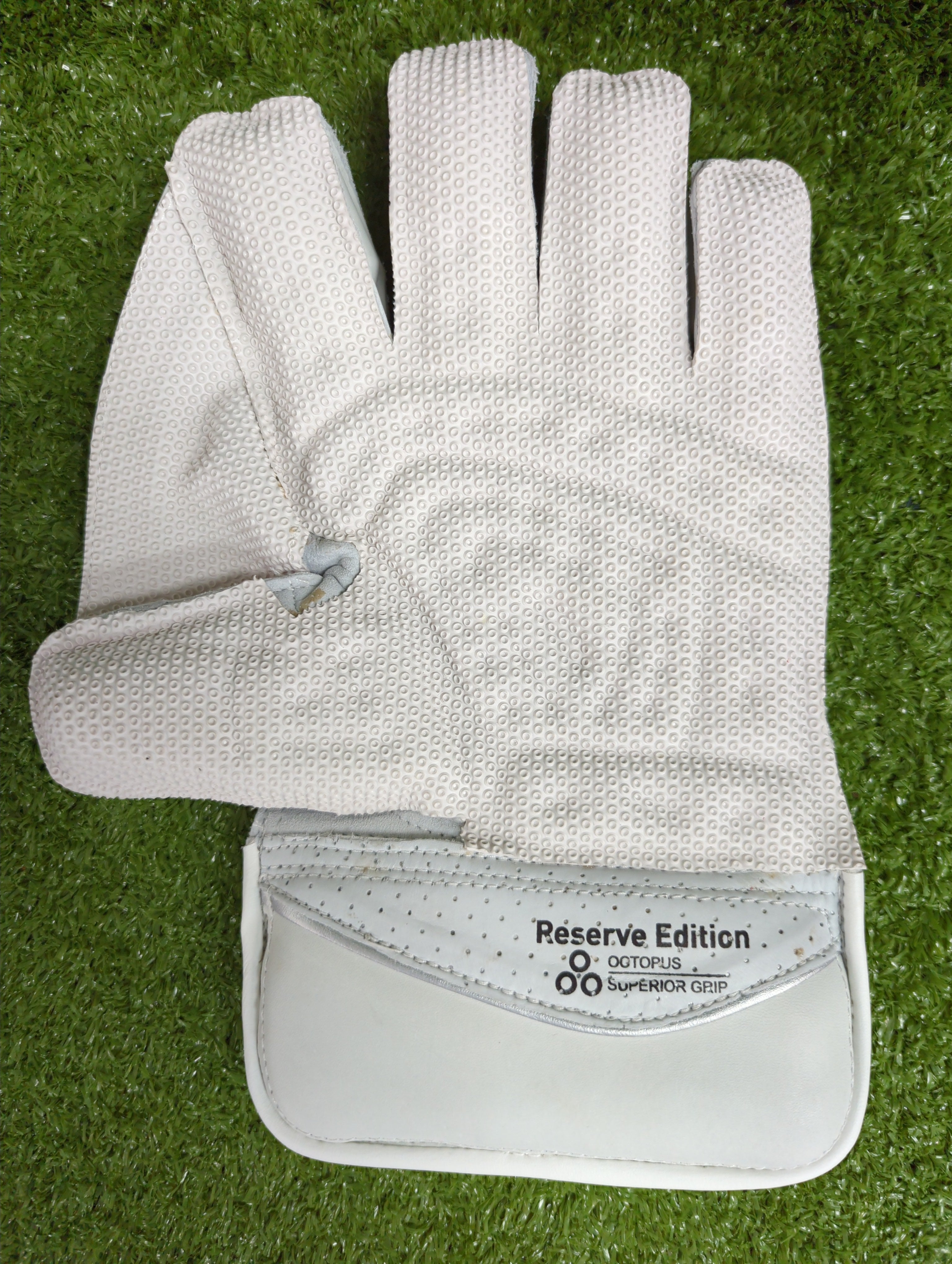 SS Reserve Edition Adult Wicket Keeping Gloves (White)