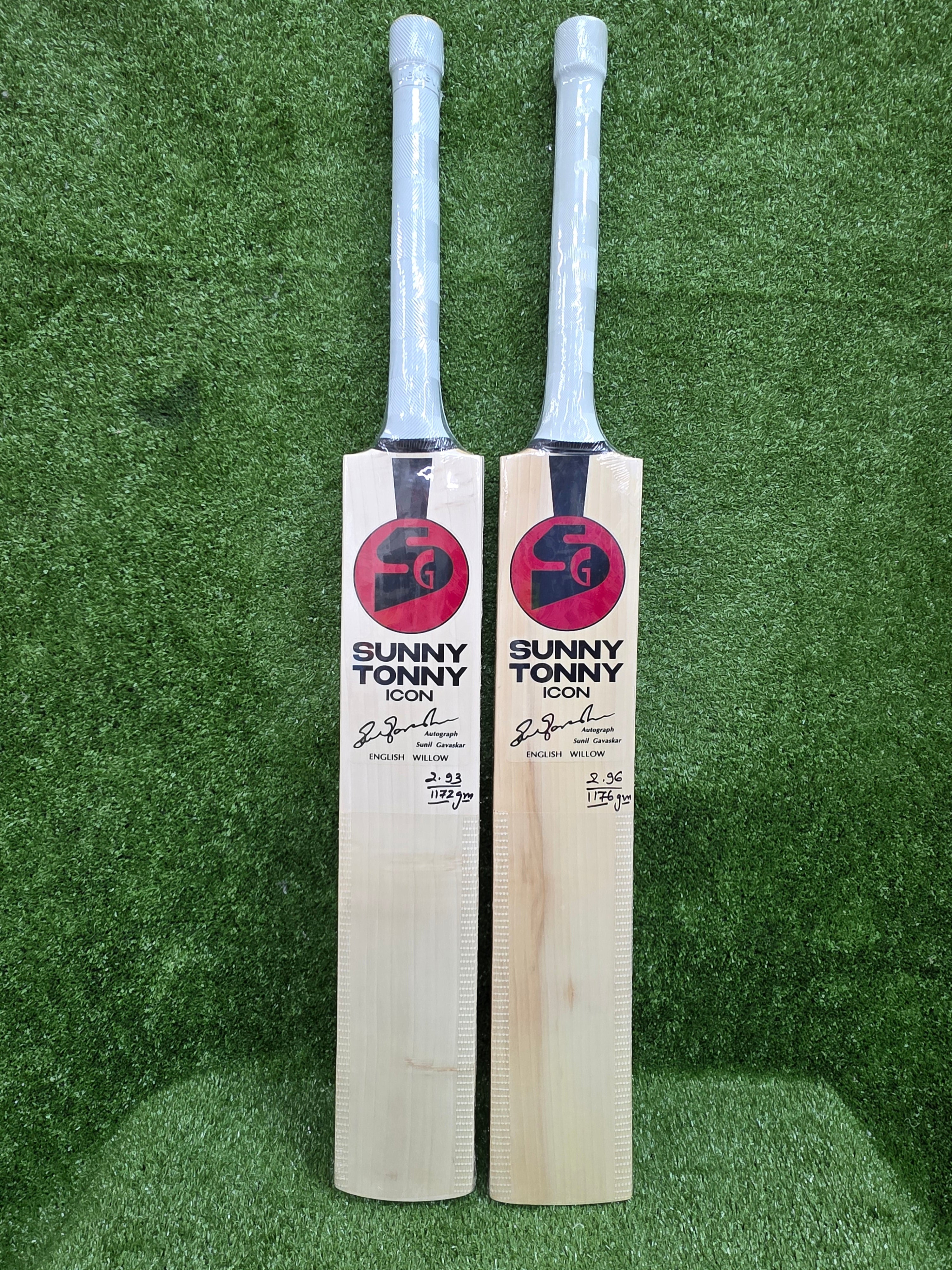 SG Sunny Tonny Icon Red English Willow Cricket Bat SG