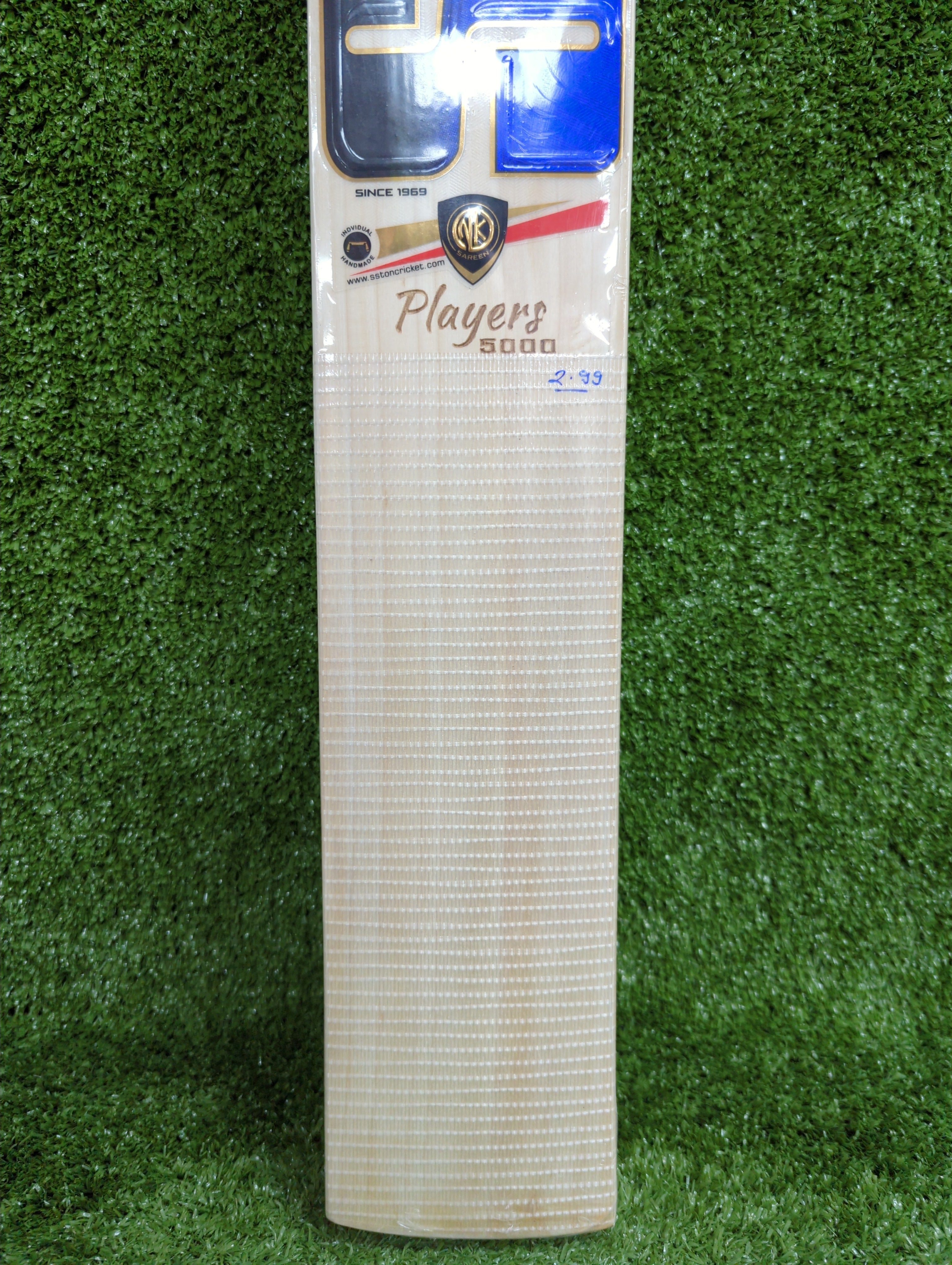 SS Players 5000 English Willow Cricket Bat (Quinton De Kock) Big Edge