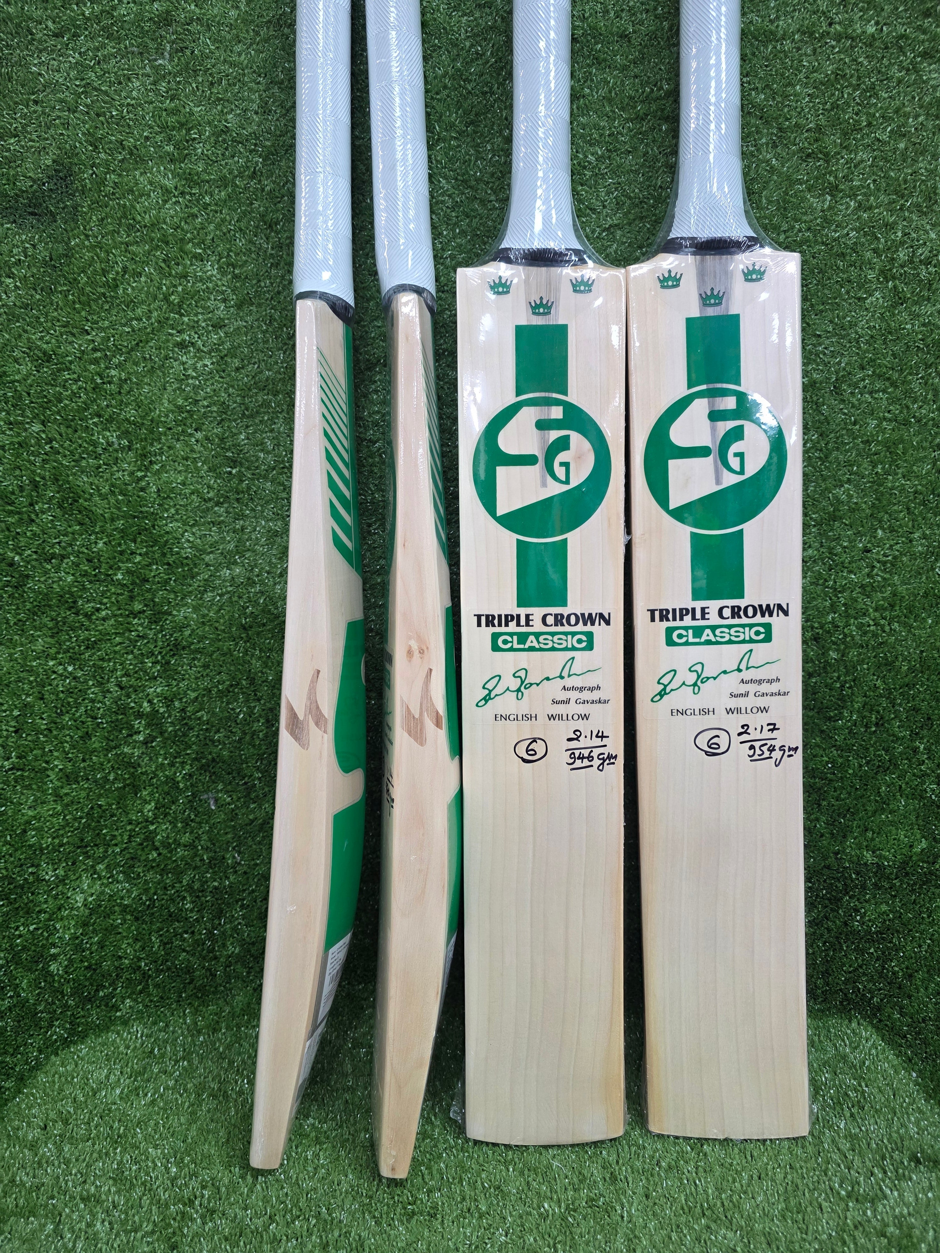 SG Triple Crown Classic Junior / Youth English Willow Cricket Bat SG