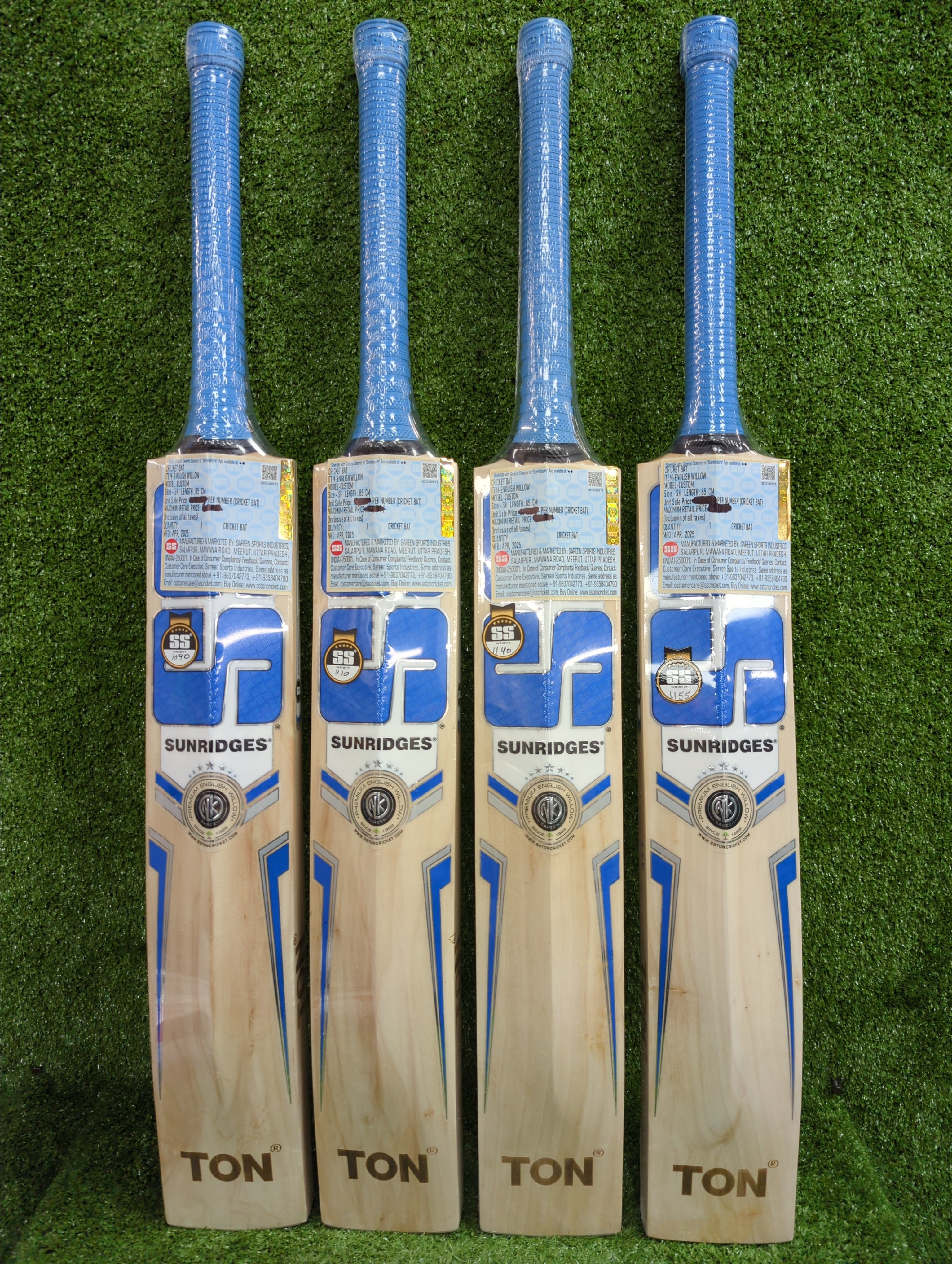 SS Custom English Willow Cricket Bat