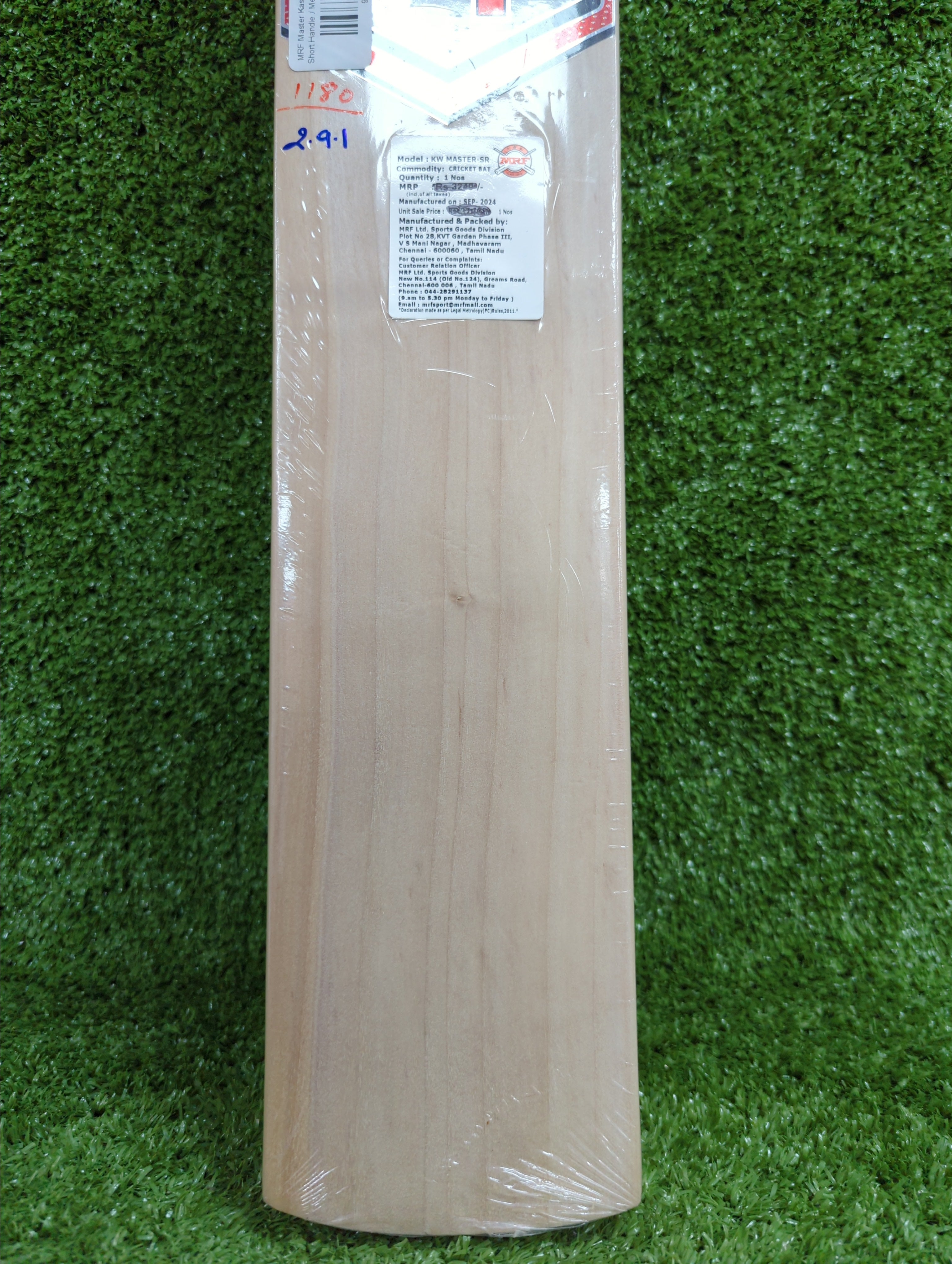 MRF Master Kashmir Willow Cricket Bat