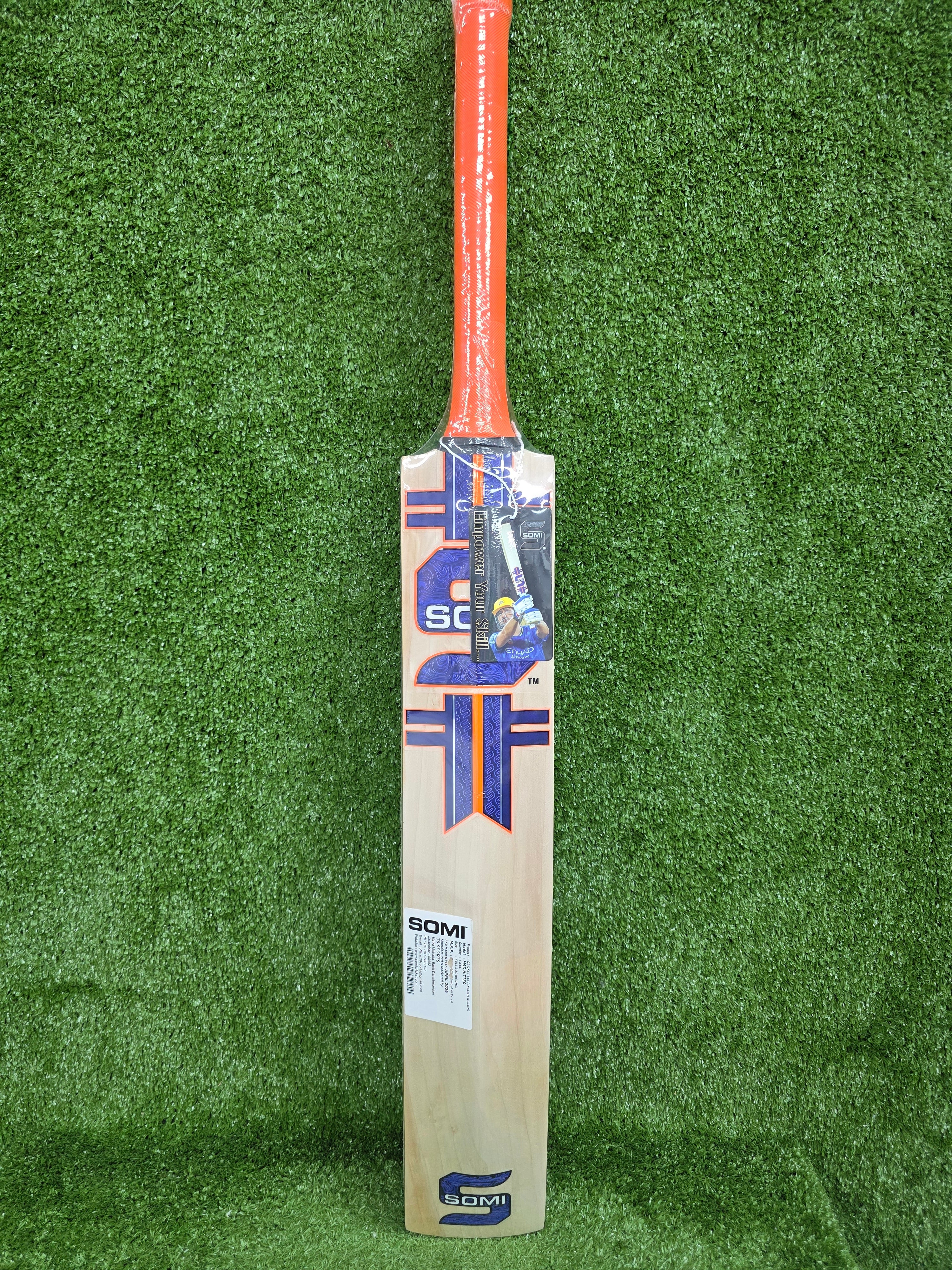 Somi MSD Hitter English Willow Cricket Bat