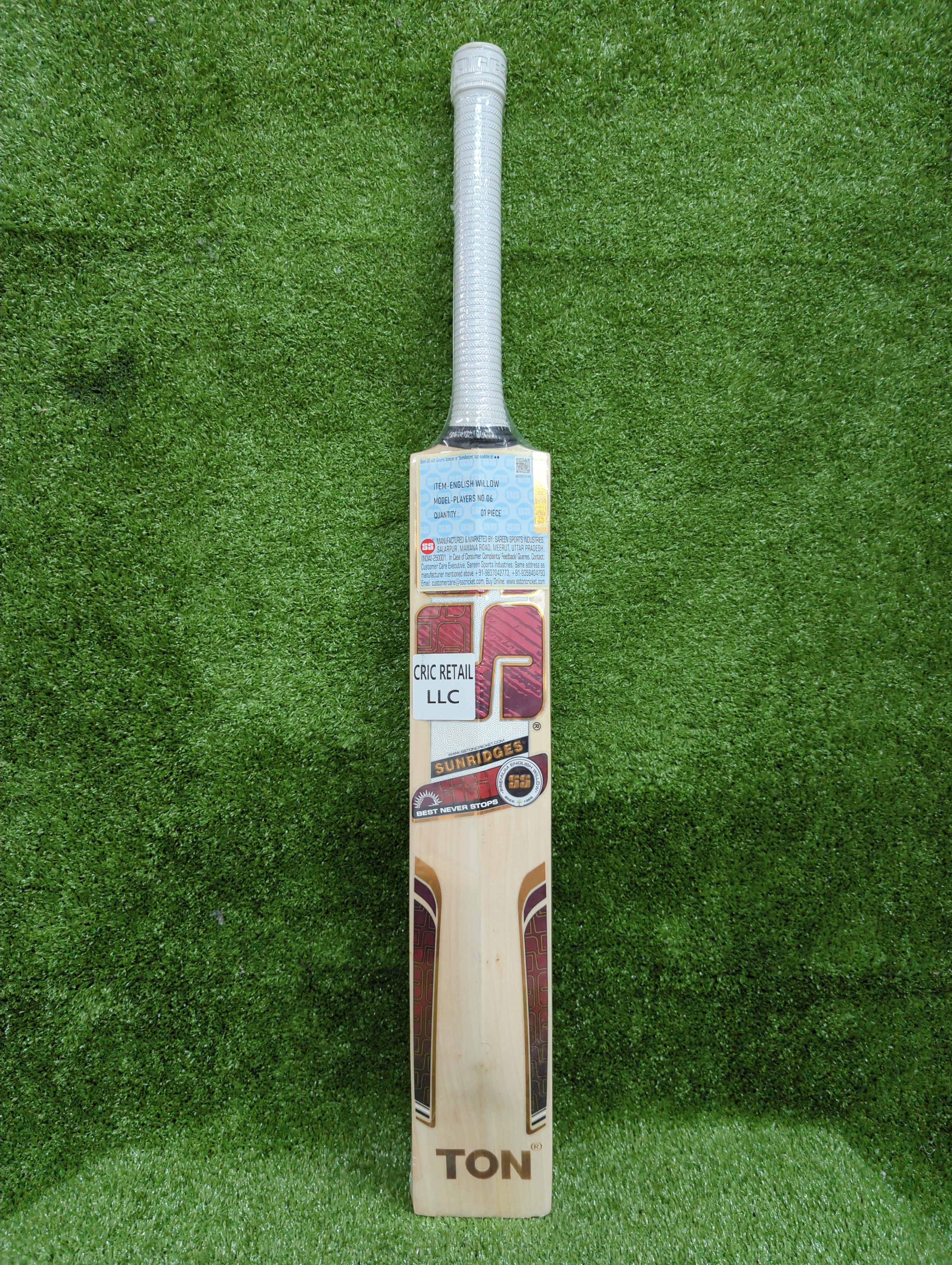 SS Vaibhav Suryavanshi Players Edition Junior / Youth English Willow Cricket Bat SS