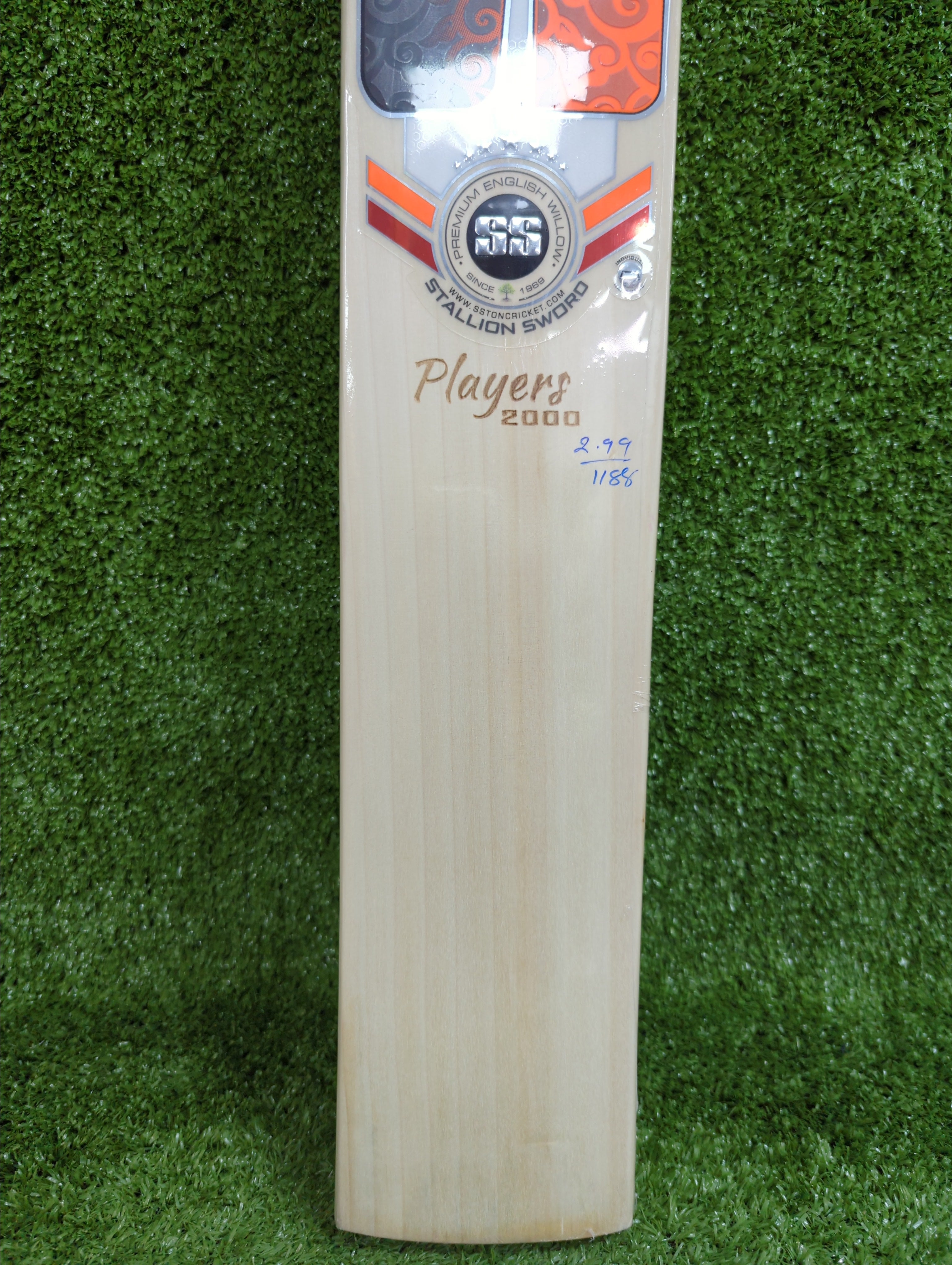 SS Stallion Sword Players 2000 English Willow Cricket Bat - Big Edge
