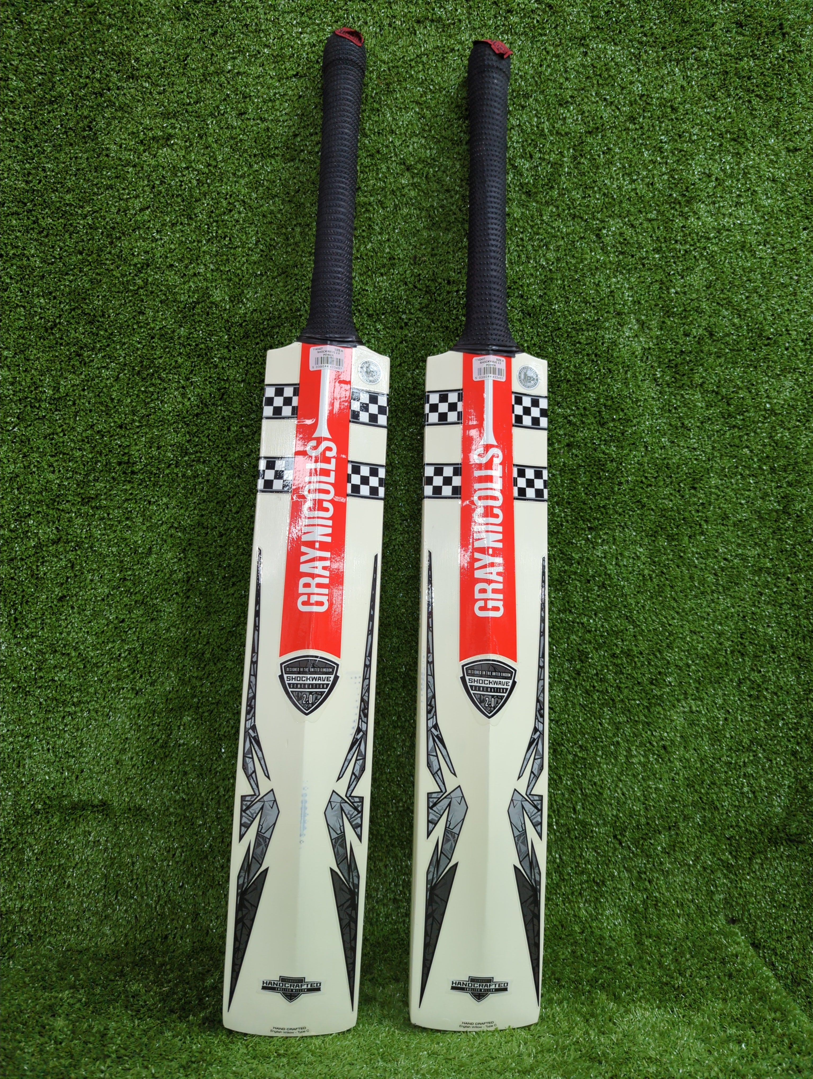 Gray-Nicolls Shockwave 2.0 Power Harrow Willow Cricket Bat